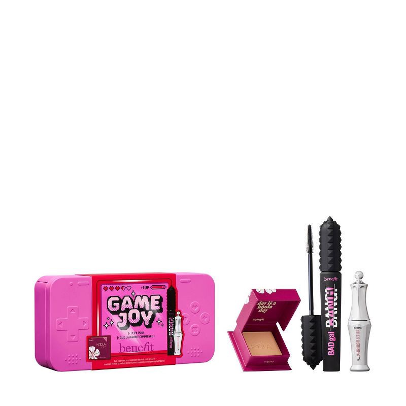 slide 1 of 8, Benefit Cosmetics Holiday 2025 Tier 1 Multi Set Game Joy - 0.71oz/3pc - Ulta Beauty, 0.71 oz, 3 ct