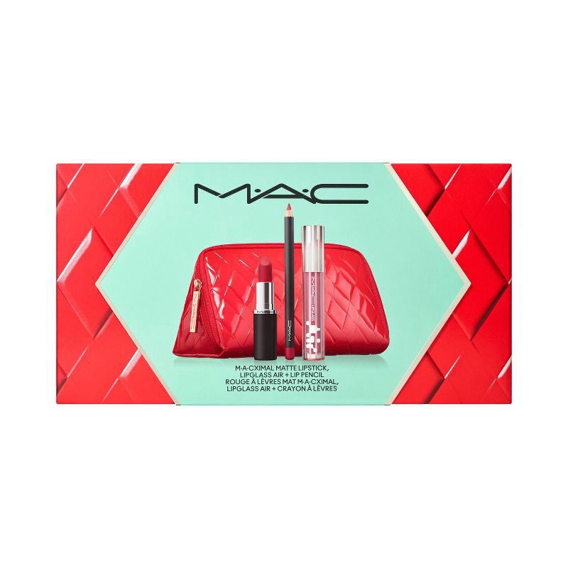 slide 4 of 7, MAC Lip Bag Ruby Woo - 0.32oz - Ulta Beauty, 0.32 oz