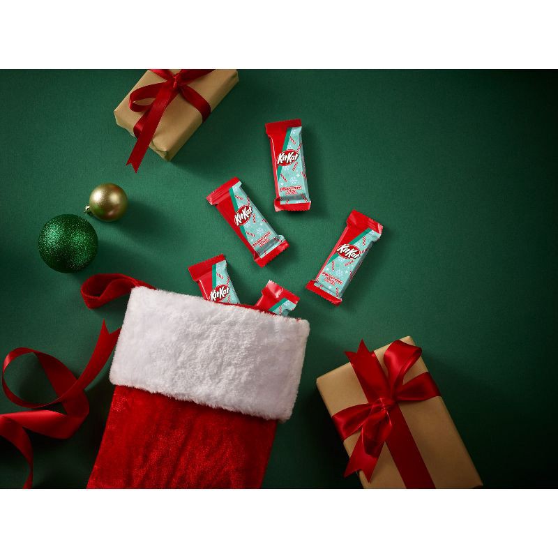 slide 3 of 6, Kit Kat Peppermint Stick Snack Size Christmas Candy - 8.8oz, 8.8 oz