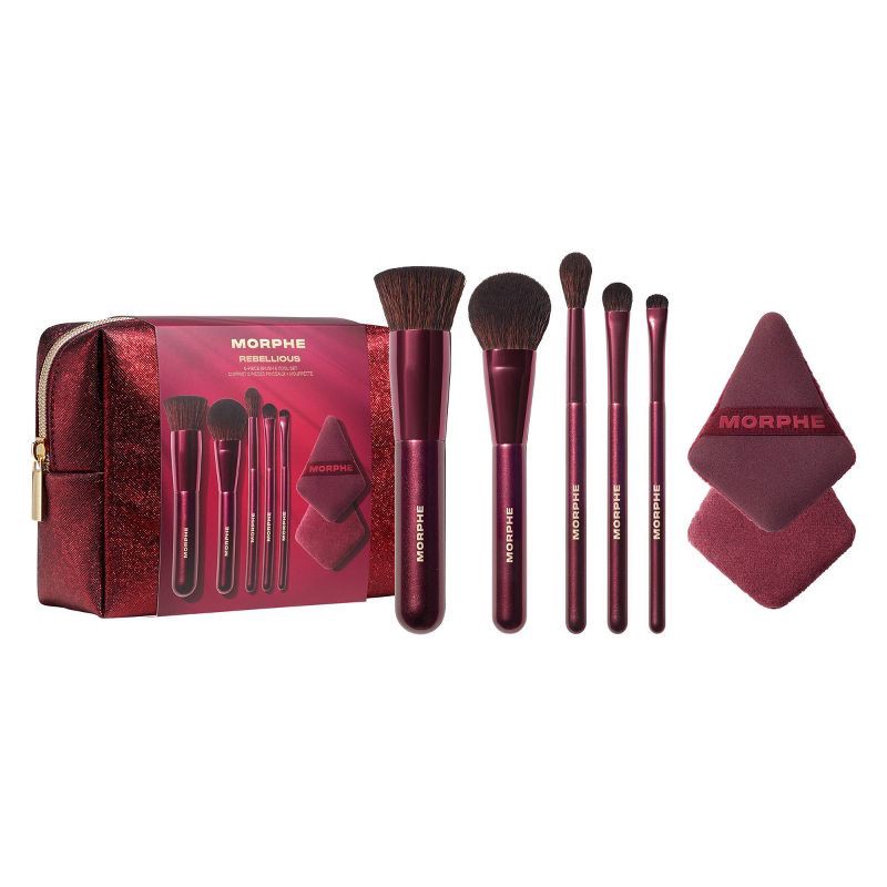 slide 1 of 8, Morphe Rebellious Travel Brush and Tool Set - 6pc - Ulta Beauty, 6 ct