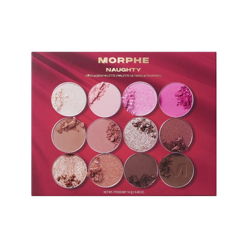 slide 8 of 9, Morphe Naughty Eyeshadow Palette - 0.49oz - Ulta Beauty, 0.49 oz