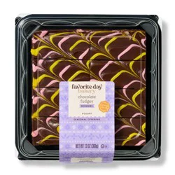 Spring Chocolate Fudge Brownies - 13oz/8ct - Favorite Day™