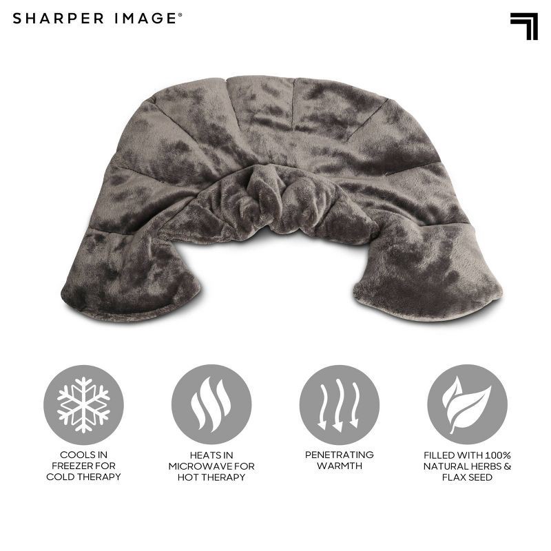 slide 6 of 8, Sharper Image Heated Neck and Shoulder Wrap, 1 ct