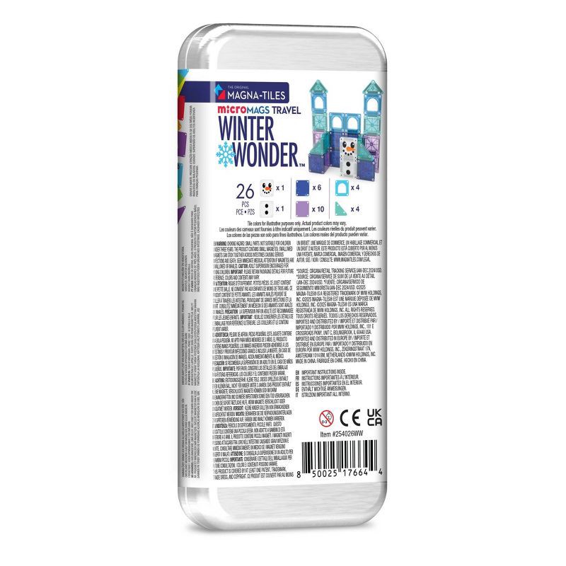 slide 9 of 9, MAGNA-TILES Winter Wonder Travel Set, 1 ct