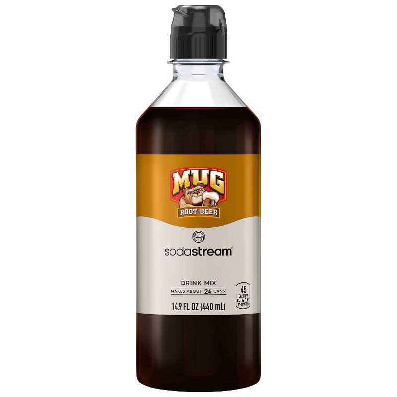 slide 1 of 9, SodaStream Mug Root Beer Drink Mix, 1 ct