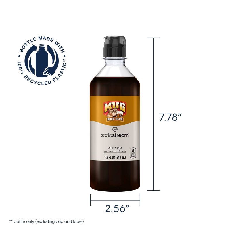 slide 5 of 9, SodaStream Mug Root Beer Drink Mix, 1 ct