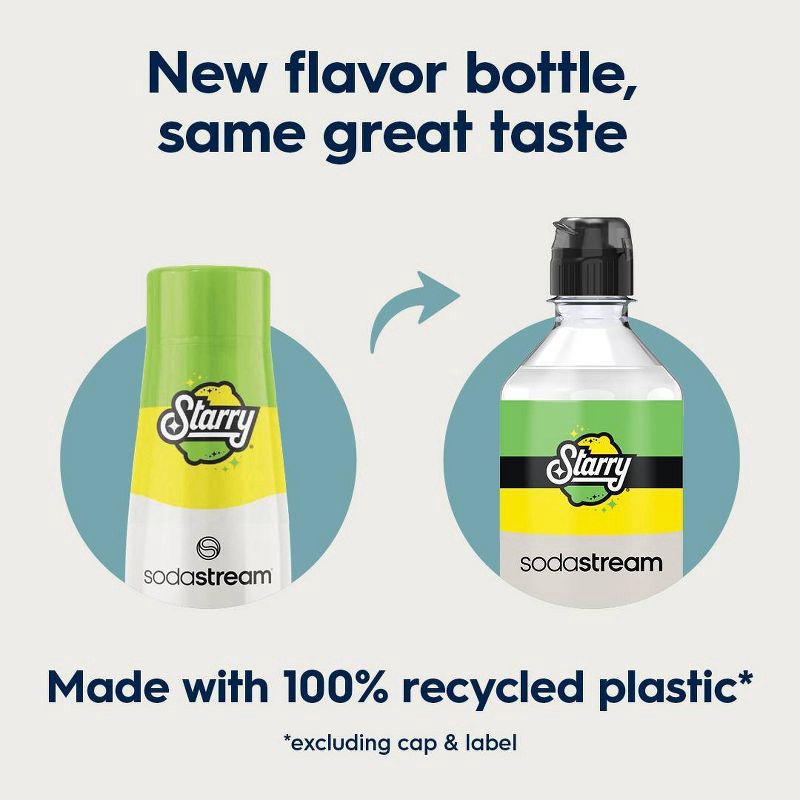 slide 6 of 9, SodaStream Starry Lemon Lime Drink Mix, 1 ct