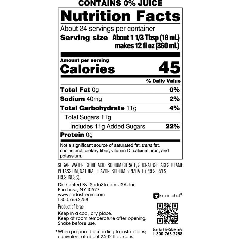 slide 9 of 9, SodaStream Starry Lemon Lime Drink Mix, 1 ct