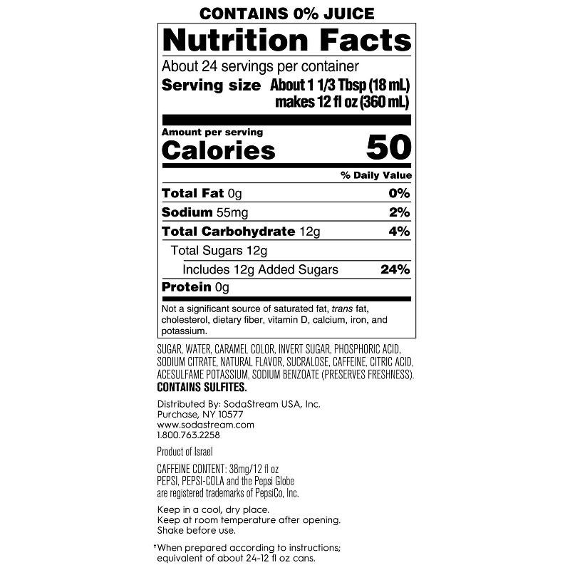 slide 9 of 9, SodaStream 14.9 fl oz Pepsi Wild Cherry Drink Mix, 14.9 fl oz