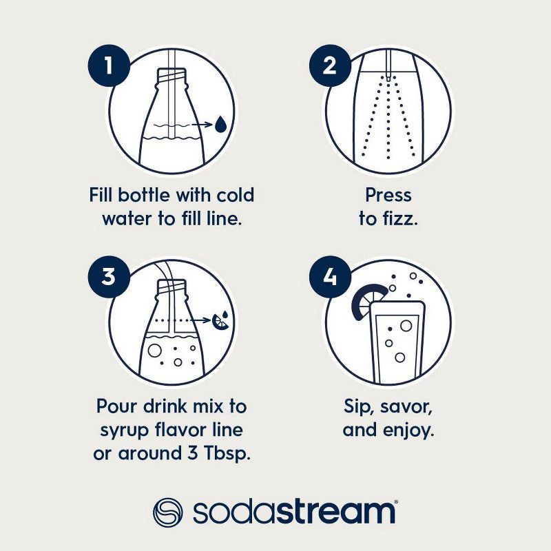 slide 4 of 9, SodaStream Pepsi Drink Mix, 1 ct