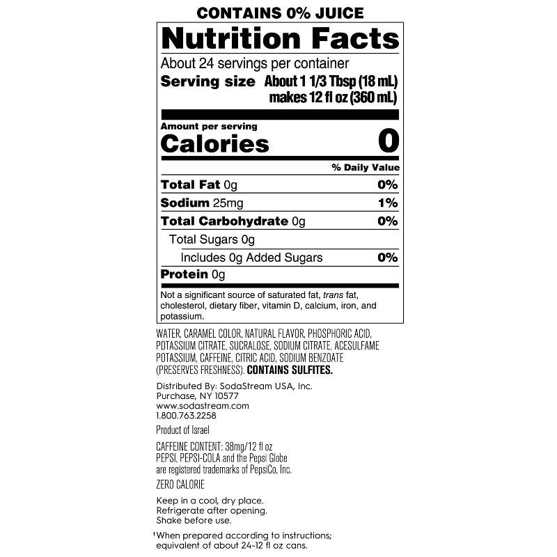 slide 9 of 9, SodaStream Pepsi Wild Cherry Zero Drink Mix, 1 ct