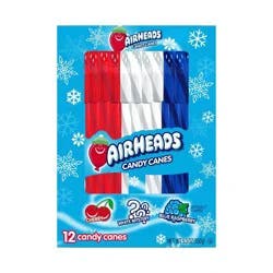 Airheads Christmas Candy Canes - 5.3oz/12ct