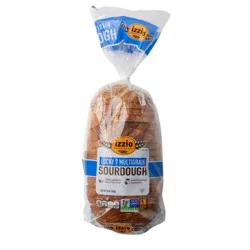 Izzio Artisan Bakery Lucky 7 Multigrain Sourdough Sliced Batard Bread - 24oz