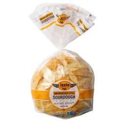 Izzio Artisan Bakery San Francisco Style Sourdough Sliced Boule Bread - 24oz
