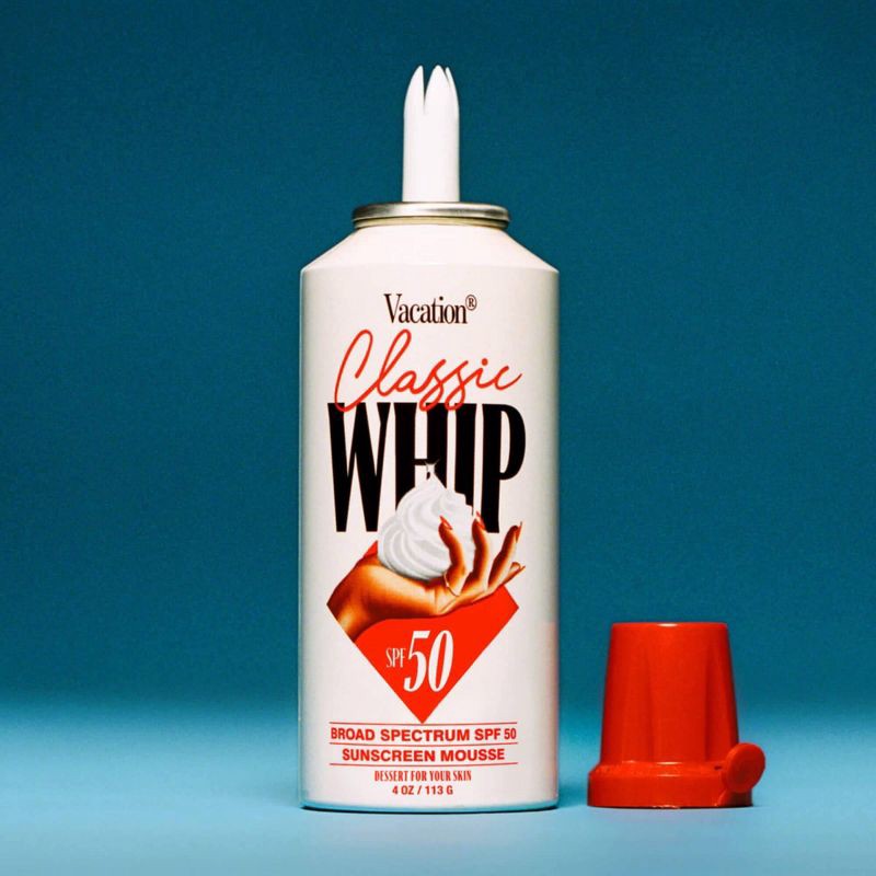 slide 2 of 9, Vacation Classic Whip Sunscreen - SPF 50 - 4oz, 50 ct; 4 oz