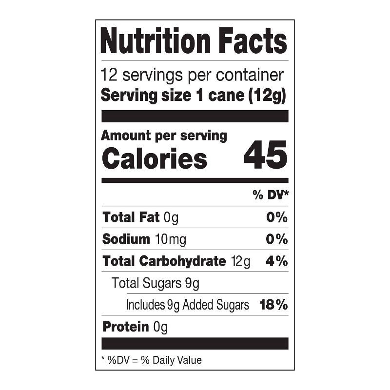 slide 6 of 10, Sour Punch Christmas Candy Canes - 5.3oz / 12ct, 5.3 oz, 12 ct