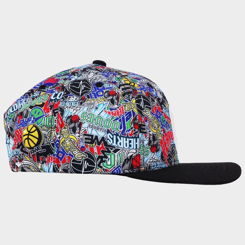 slide 6 of 10, Overtime Adult Flat Brim Snapback Baseball Hat - Printed Crown, 1 ct