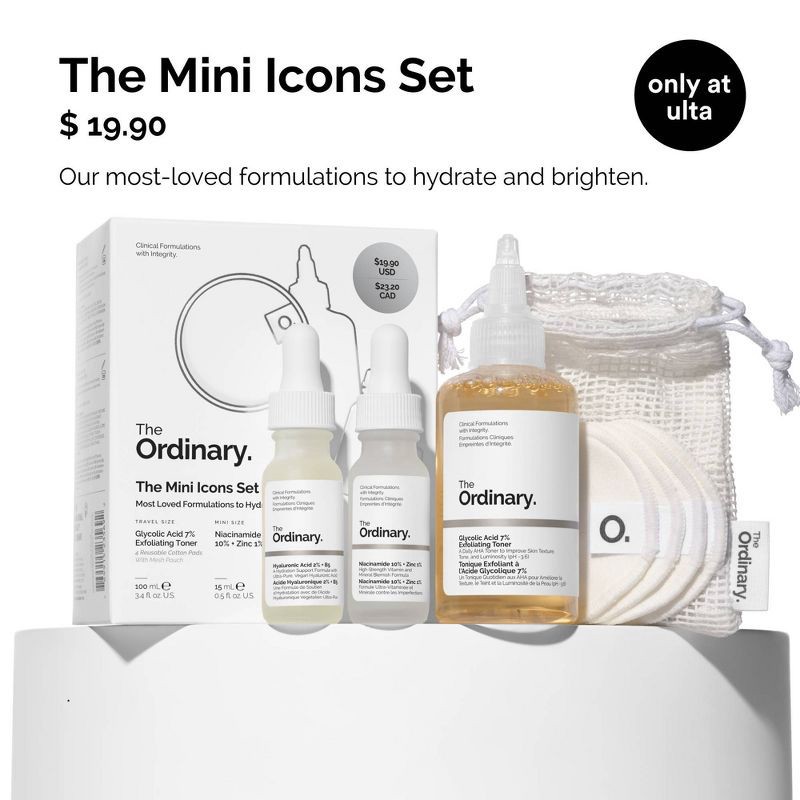 slide 4 of 4, The Ordinary Mini Icons - Ulta Beauty, 1 ct