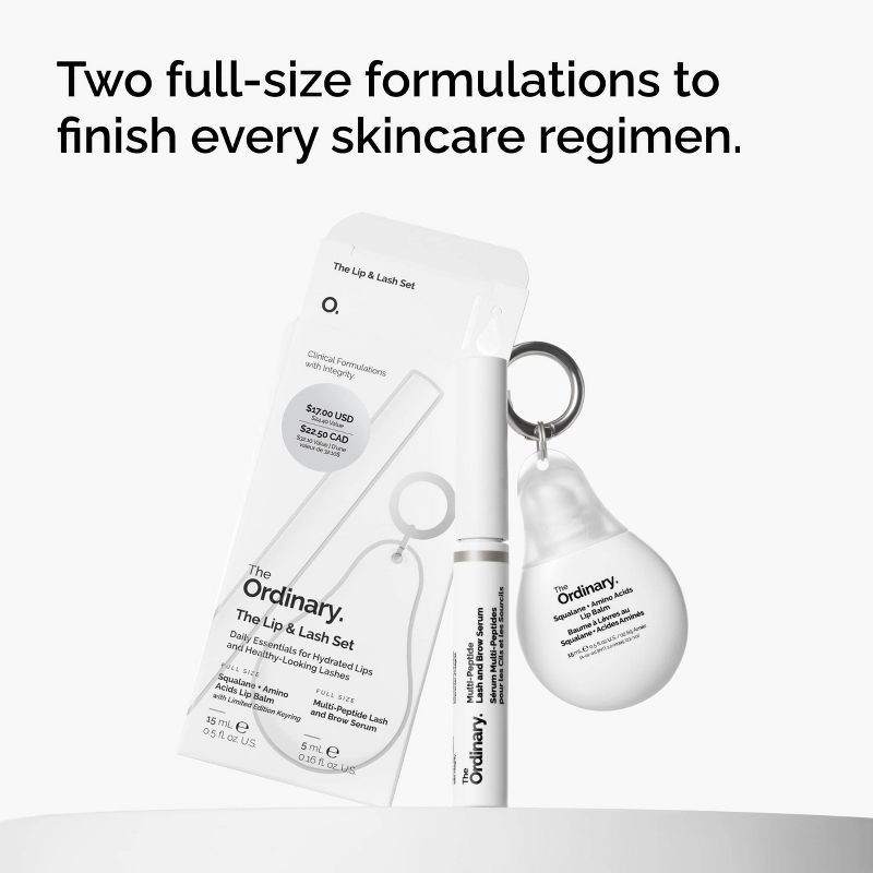 slide 3 of 5, The Ordinary Lip & Lash Set - Ulta Beauty, 1 ct