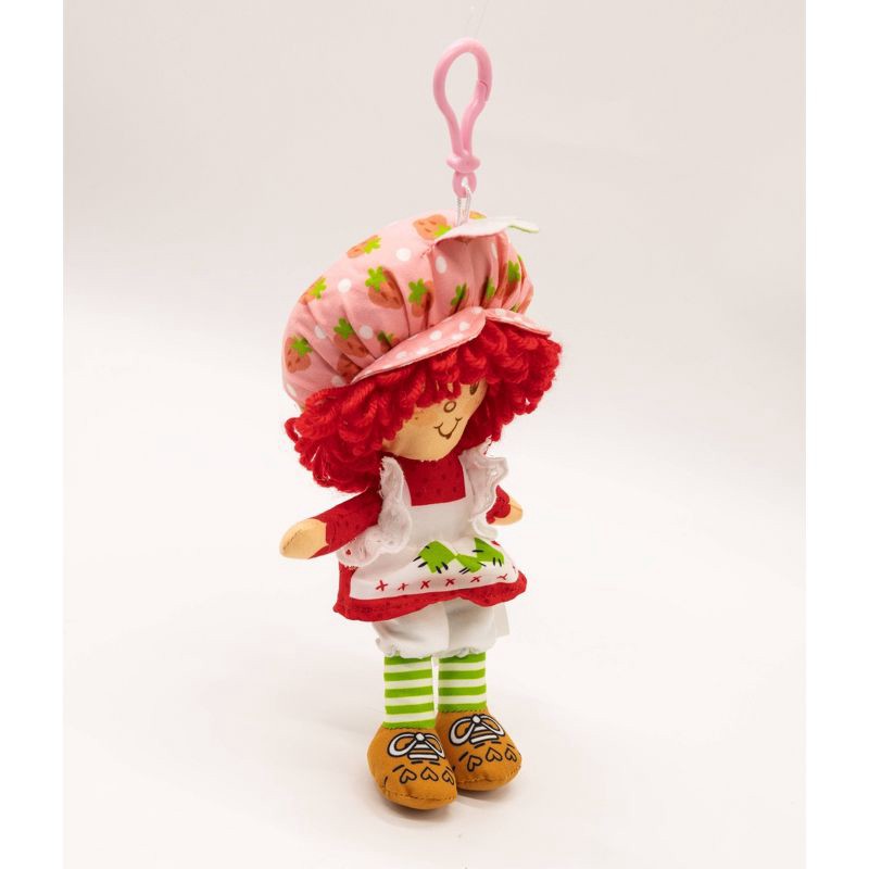 slide 2 of 5, Strawberry Shortcake Full Body Plush Keychain - Pink, 1 ct