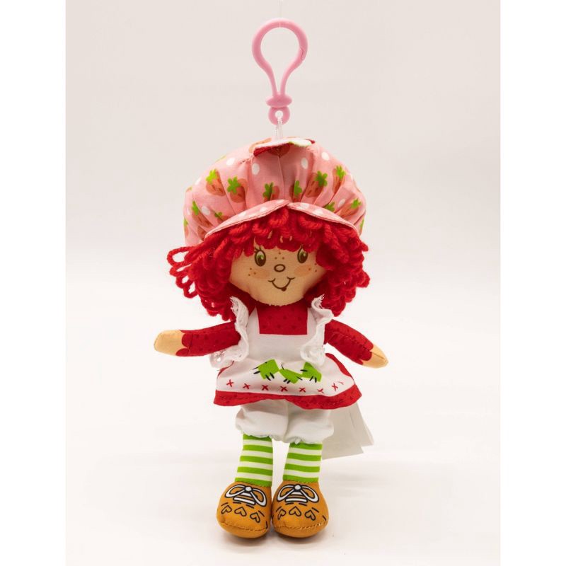 slide 1 of 5, Strawberry Shortcake Full Body Plush Keychain - Pink, 1 ct
