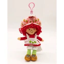 Strawberry Shortcake Full Body Plush Keychain - Pink