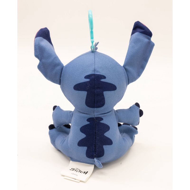 slide 3 of 5, Disney Stitch Full Body Plush Keychain - Blue, 1 ct
