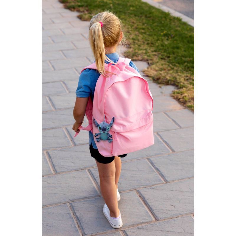 slide 5 of 5, Disney Stitch Full Body Plush Keychain - Blue, 1 ct