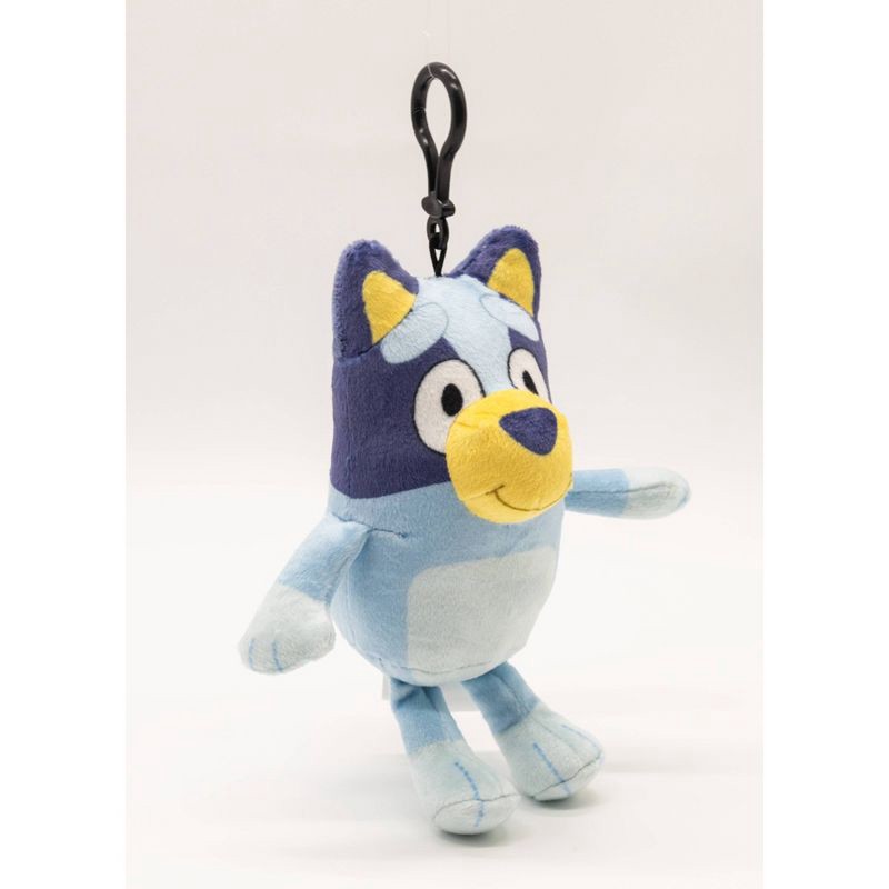 slide 2 of 5, Bluey Keychain Full Body Plush Keychain - Blue, 1 ct