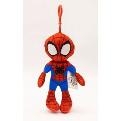 Spider-Man Full Body Plush Keychain - Red