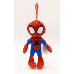 Spider-Man Full Body Plush Keychain - Red