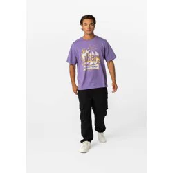 NBA Los Angeles Lakers Washed Short Sleeve T-Shirt - S