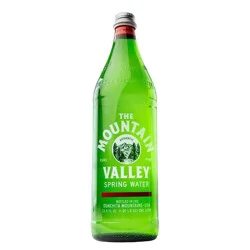 Mountain Valley Spring Water, Still - 1L Glass Bottle