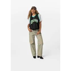 NBA Boston Celtics Women's White Crop Jersey - M