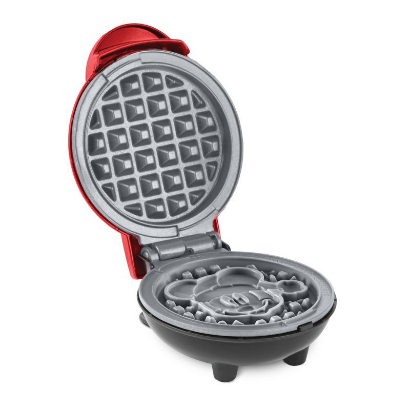 slide 2 of 7, Disney Dash Mickey Mouse Santa Mini Waffle Maker, 1 ct