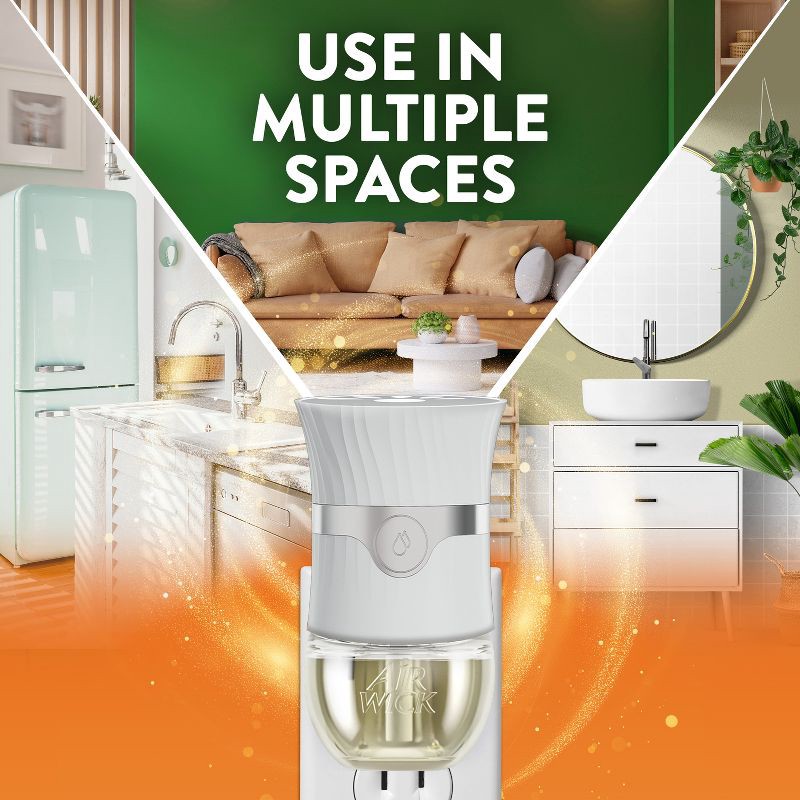 slide 8 of 8, Air Wick Scented Oil Air Fresheners Sweet Peach & Sunshine - 2ct, 2 ct