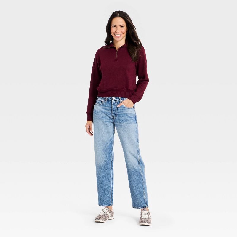 slide 3 of 5, Women's Mid-Rise Boyfriend Jeans - Universal Thread™ Vintage Light Wash 16, 1 ct