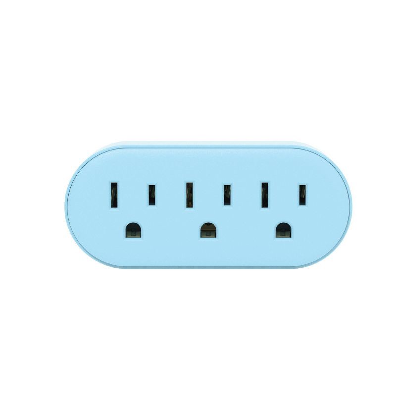 slide 1 of 4, GEMS 3 Outlet Wall Tap - Sky Blue, 1 ct