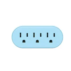 GEMS 3 Outlet Wall Tap - Sky Blue