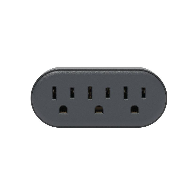 slide 1 of 4, GEMS 3 Outlet Wall Tap - Black, 1 ct