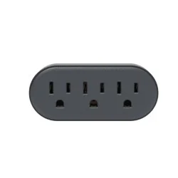 GEMS 3 Outlet Wall Tap - Black