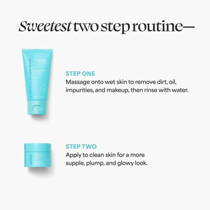 slide 5 of 6, TULA SKINCARE Petite Treats Bestselling Cleansing & Hydrating Duo - Ulta Beauty, 1 ct