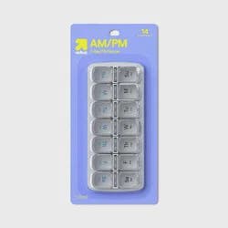 Weekly 7-Day AM & PM Pill Planner Case - up&up™