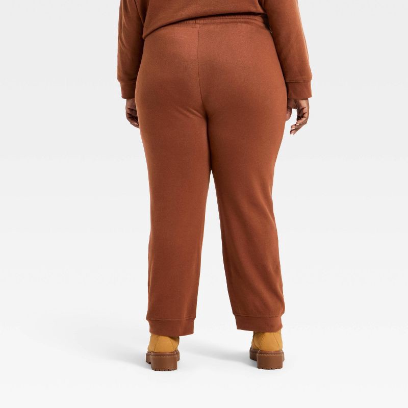 slide 2 of 4, Black History Month Legendary Rootz Women's Blueprint Joggers - Brown 1X, 1 ct