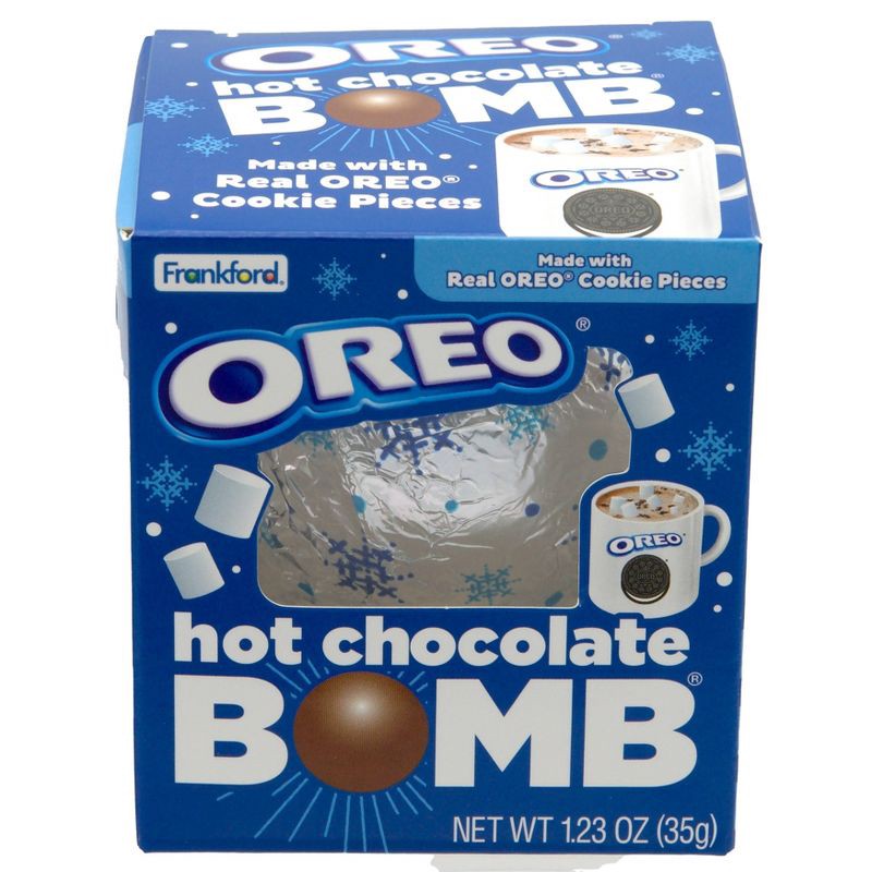 slide 1 of 3, Oreo Hot Cocoa Bomb Christmas Candies - 1.23oz, 1.23 oz