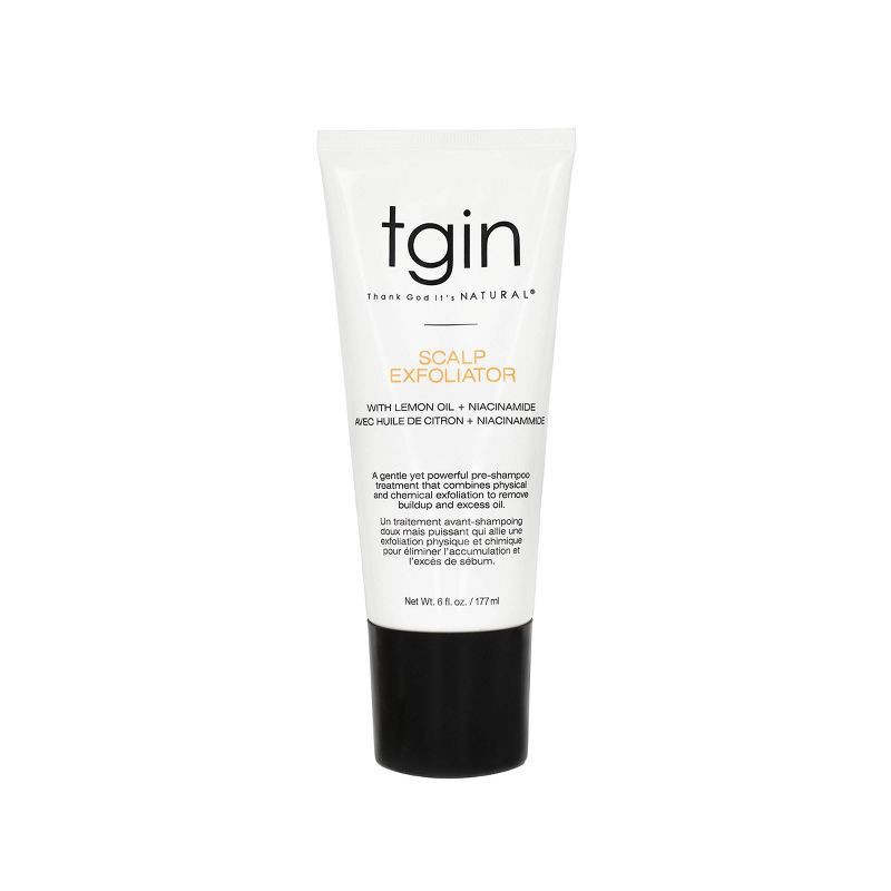 slide 1 of 11, TGIN Balance Collection Scalp Exfoliator Scrub - 6 fl oz: Deep Cleaning, Coily Hair, Hair Treatments, 6 fl oz