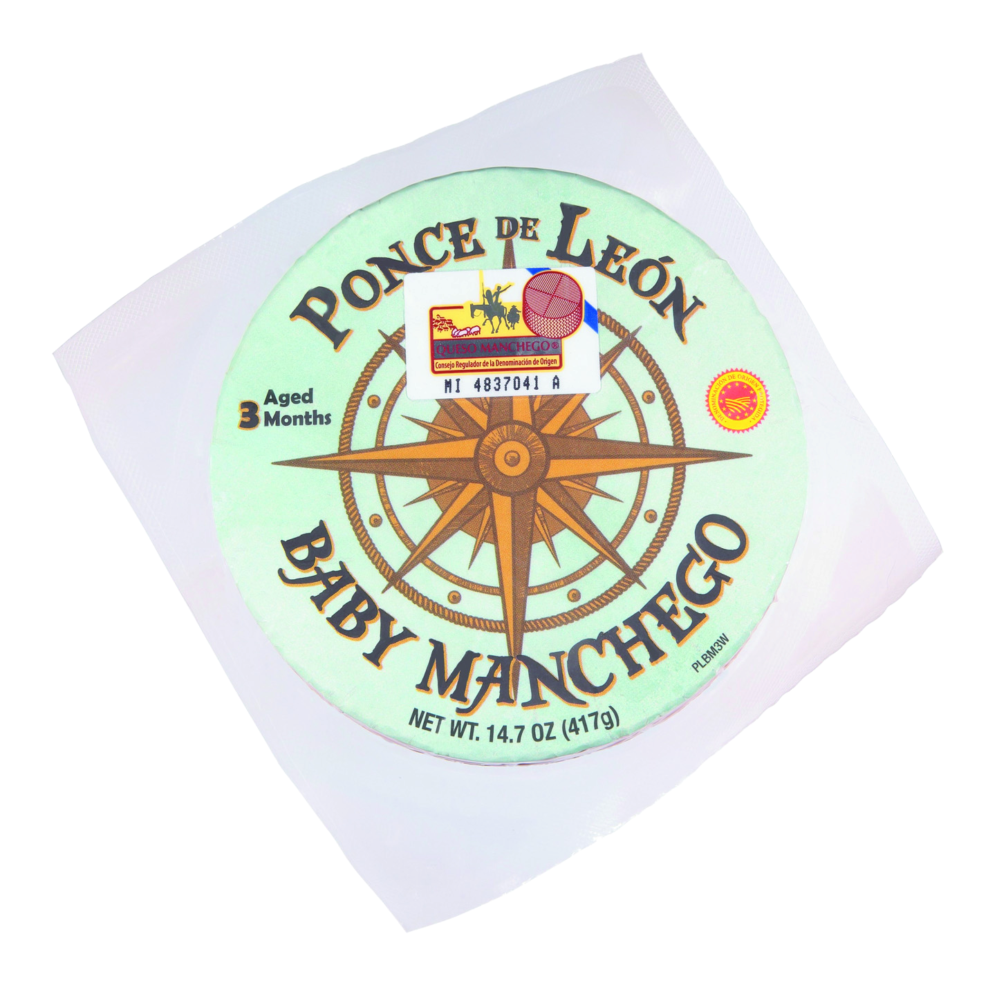 slide 1 of 1, Ponce De Leon Baby Manchego Wheel - 500 Gram, 1 ct