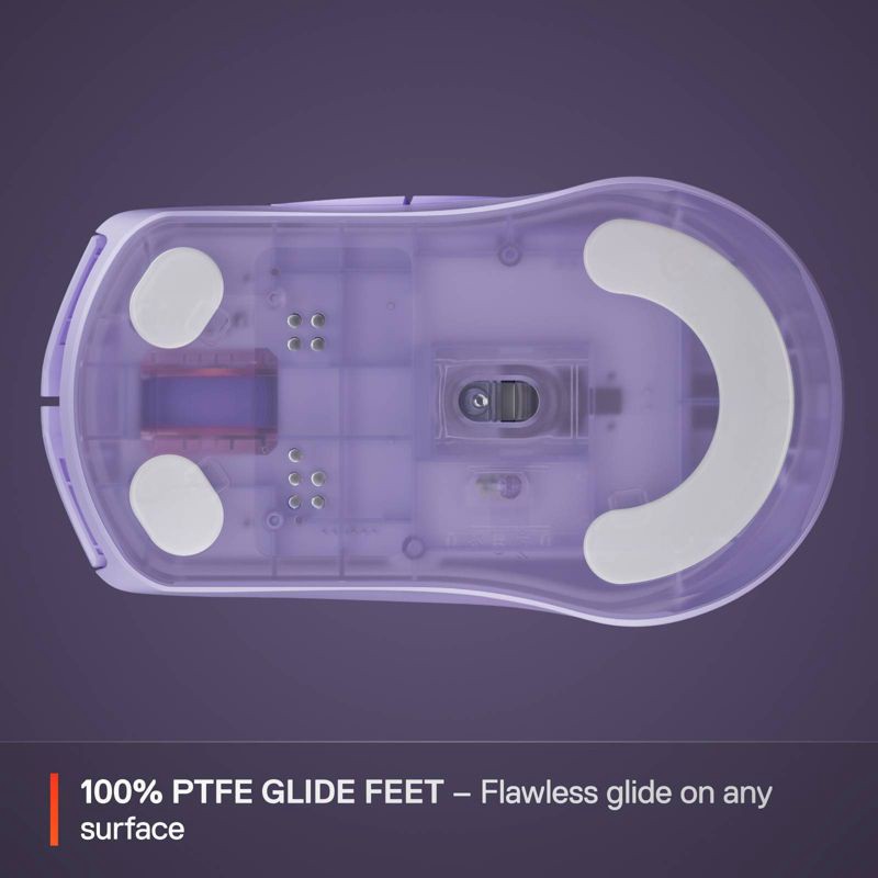 slide 6 of 7, SteelSeries Rival 3 Wireless Gaming Mouse - Lavender, 1 ct