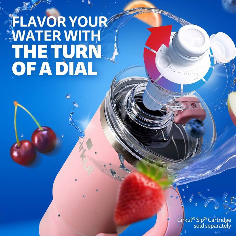 slide 6 of 8, Cirkul Blush Pink All-Day StrawSip Tumbler - 40oz, 40 oz