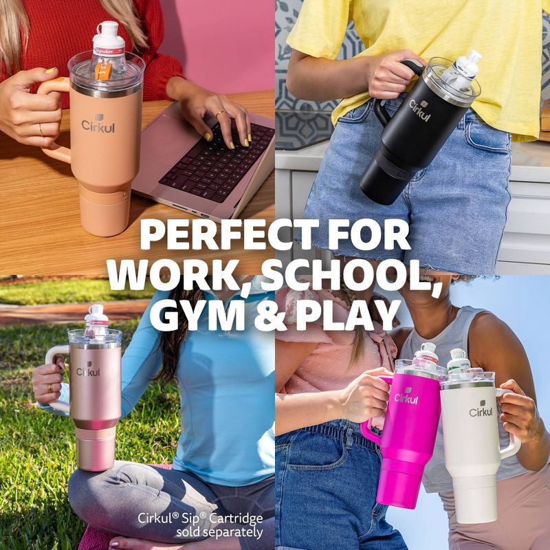 slide 7 of 8, Cirkul Blush Pink All-Day StrawSip Tumbler - 40oz, 40 oz